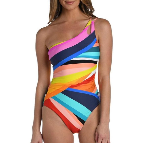 La Blanca Other - NWT La Blanca Women One Shoulder One Piece Swimsuit